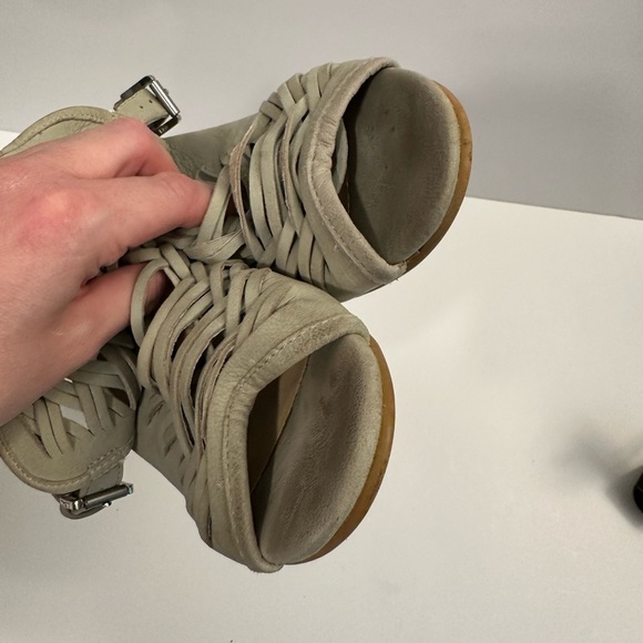 Sam Edelman Holly Slingback Leather Sandal Size 8 - Picture 7 of 12